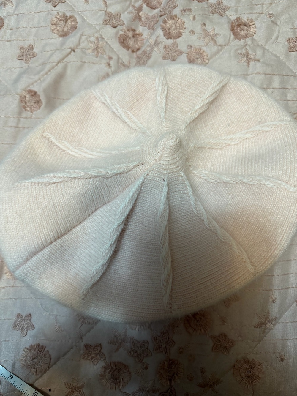 Premium Angora Blend Cable Knit Beret Hat – (Made in Ukraine)